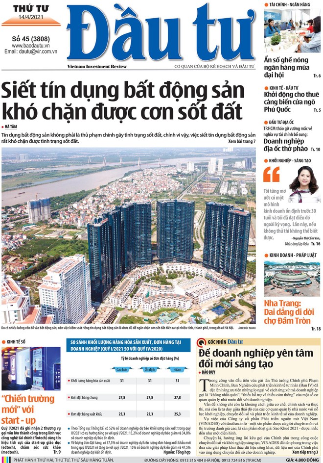 Báo Đầu tư số 45