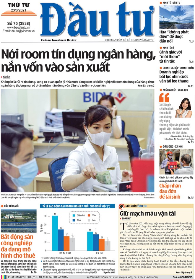 Báo Đầu tư số 75