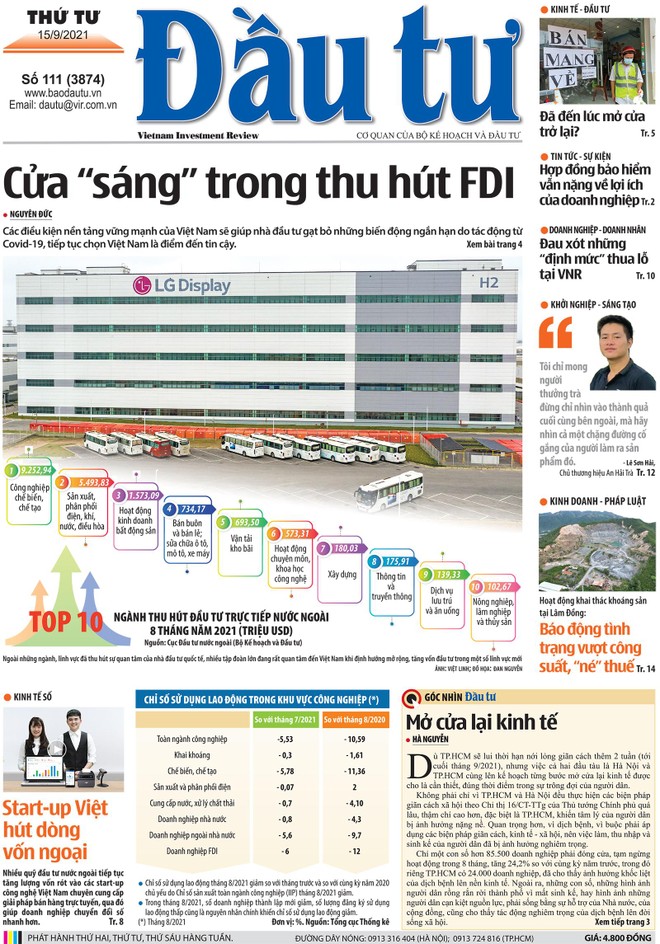 Báo Đầu tư số 111