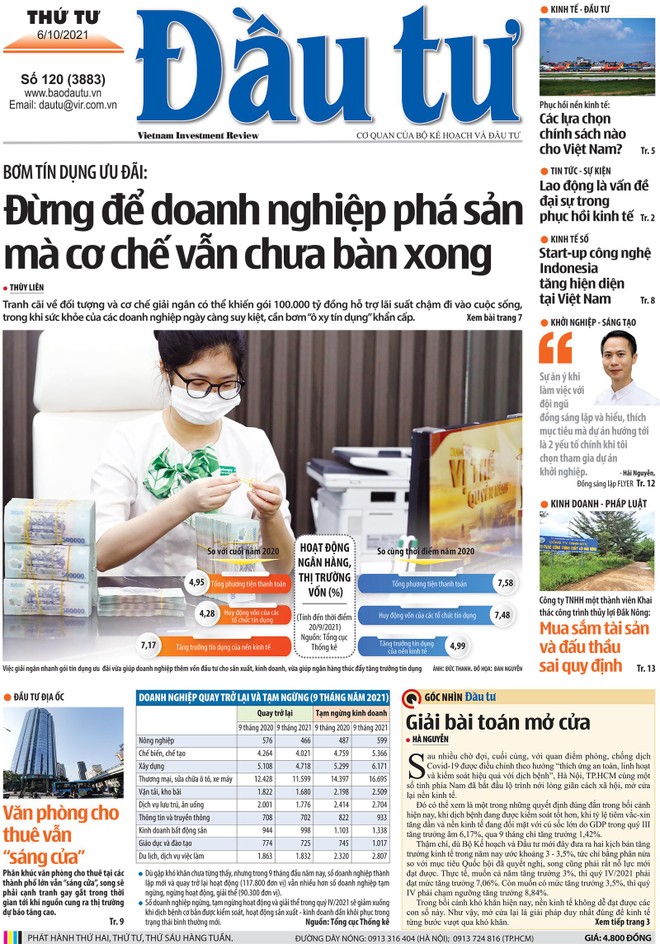 Báo Đầu tư số 120