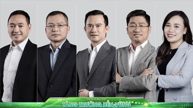 Hội đồng quản trị GELEX nhiệm kỳ mới 2026-2031.
