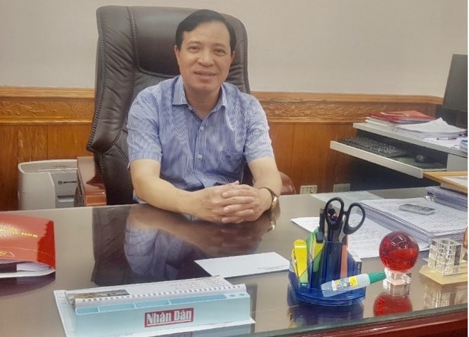 Ông Lại Thế Nguyên, Trưởng Ban Tổ chức Tỉnh uỷ Thanh Hoá.