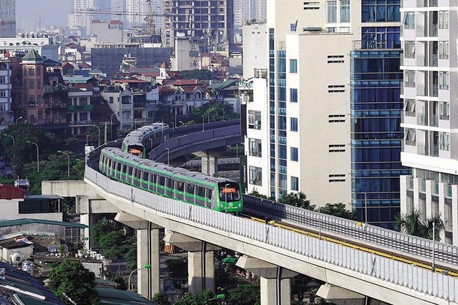Dự án tuyến đường sắt đô thị Cát Linh - Hà Đông được yêu cầu phải khẩn trương đưa vào vận hành. Ảnh: Đ.T