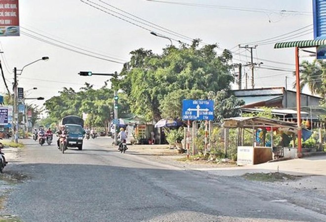 Dự án được thực hiện tại thị trấn Tân Quới, huyện Bình Tân, tỉnh Vĩnh Long. Ảnh: Báo Vĩnh Long