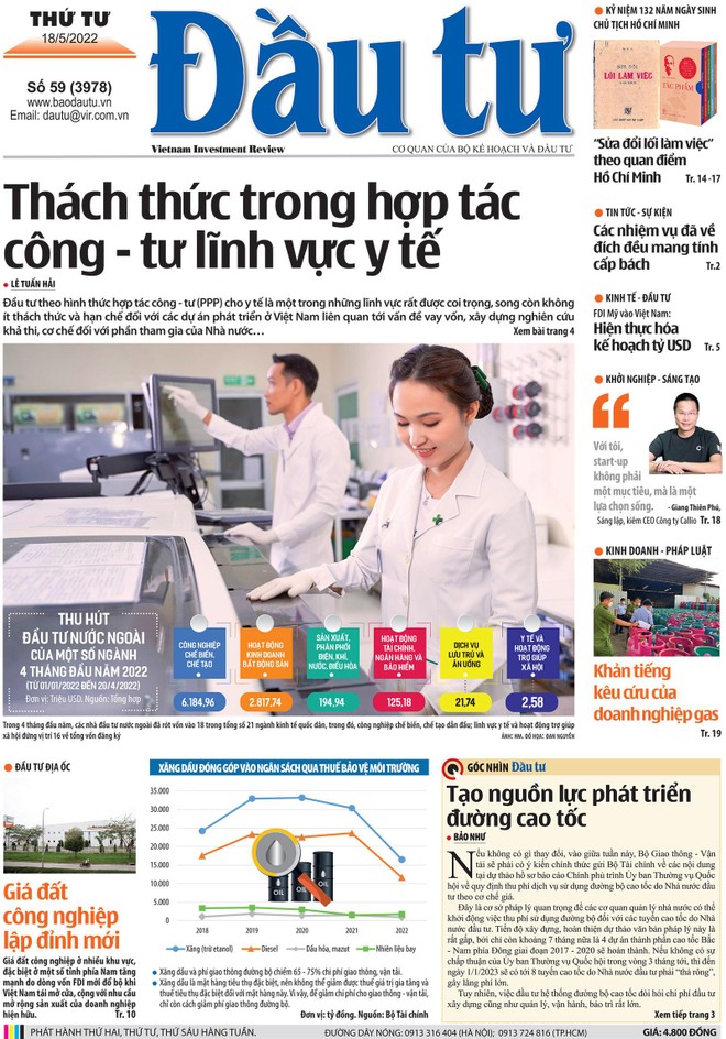 Báo Đầu tư số 59