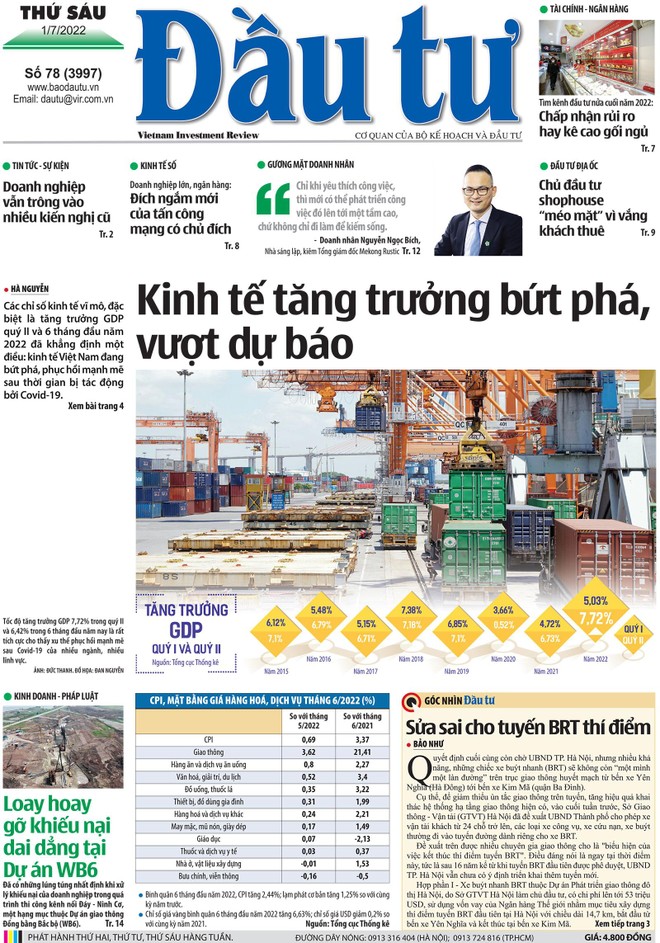 Báo Đầu tư số 78