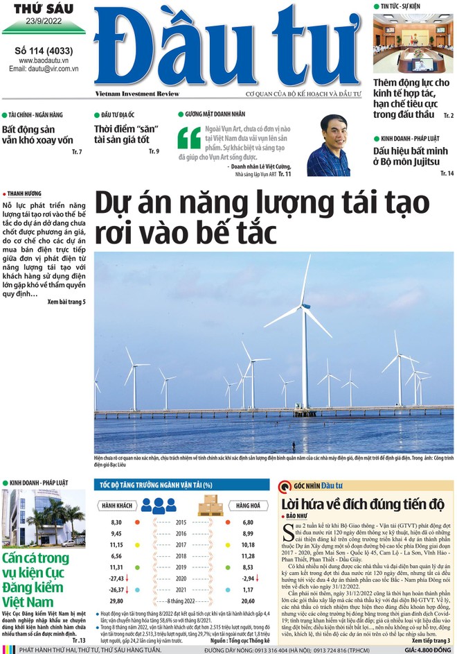 Báo Đầu tư số 114