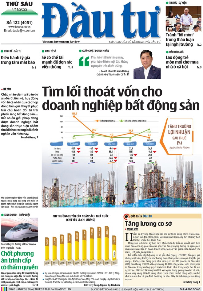 Báo Đầu tư số 132