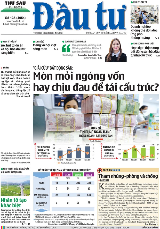 Báo Đầu tư số 135