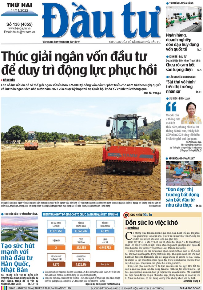 Báo Đầu tư số 136