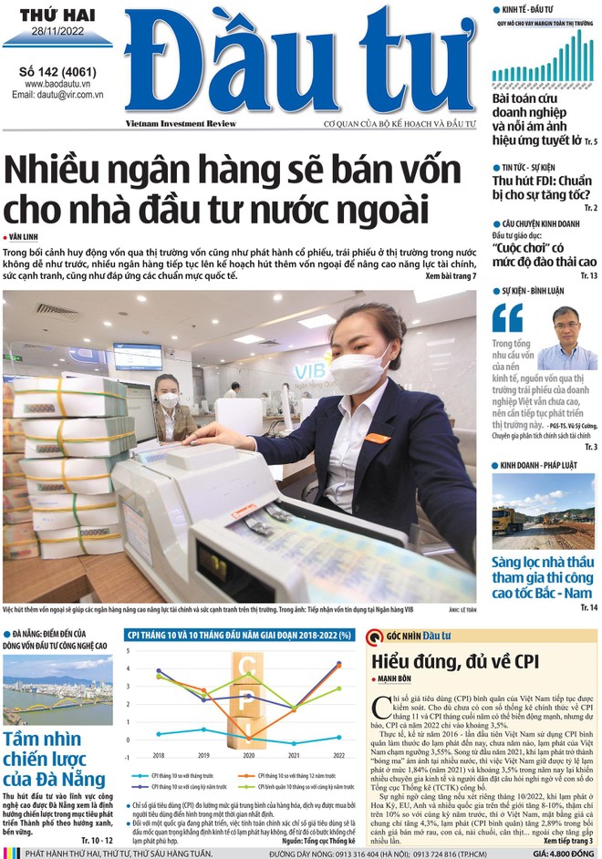 Báo Đầu tư số 142