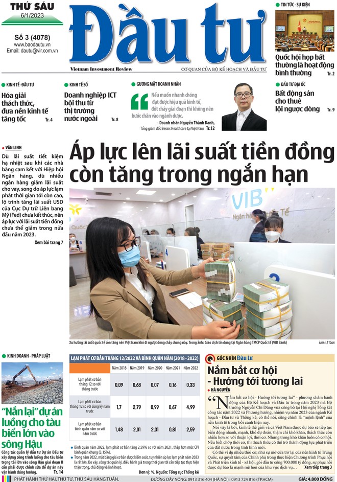 Báo Đầu tư số 3