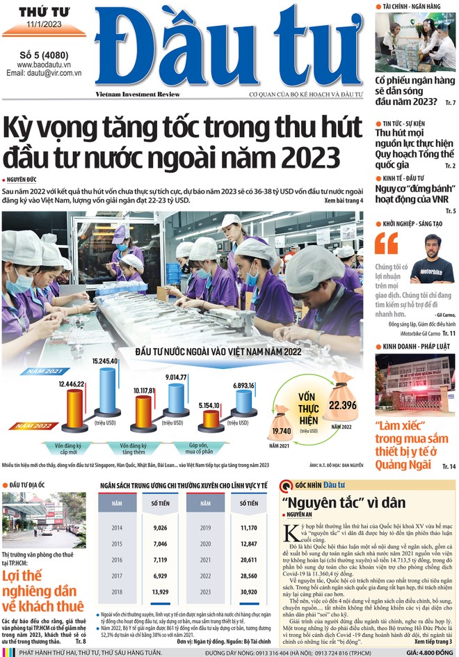 Báo Đầu tư số 5