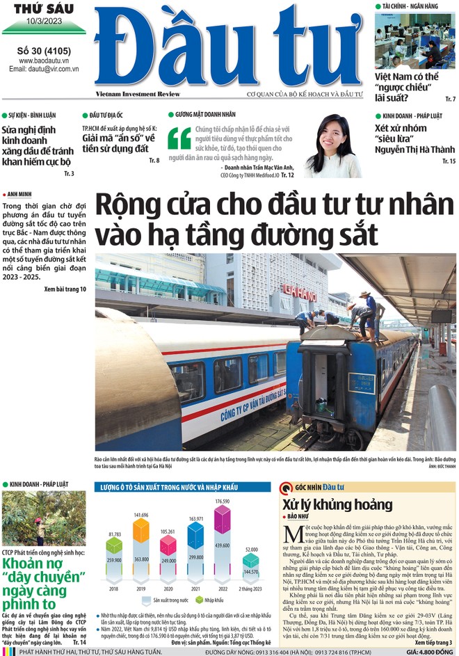 Báo Đầu tư số 30