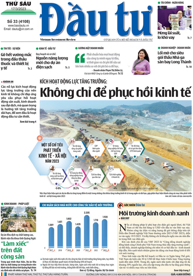 Báo Đầu tư số 33