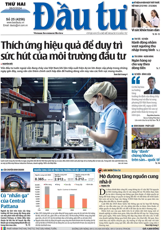 Báo Đầu tư số 25