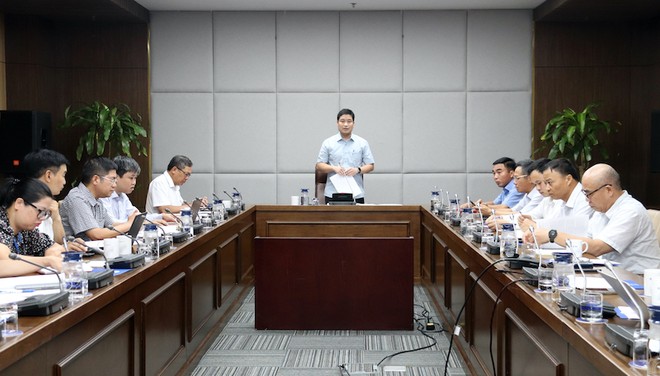  Uỷ ban quản lý vốn nhà nước tại doanh nghiệp làm việc với các tập đoàn để huy động nguồn nhân lực cho thi công Đường dây 500 kV mạch 3.