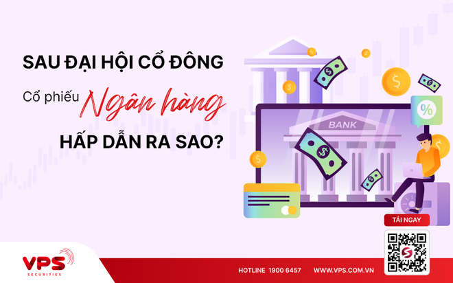 Sau Đại hội cổ đông, cổ phiếu ngân hàng hấp dẫn ra sao?