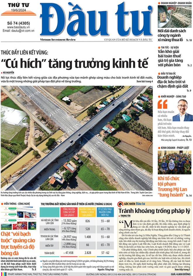 Báo Đầu tư số 74