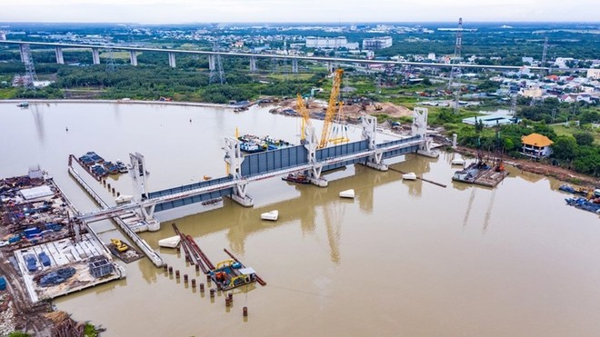 Cống Mương Chuối (Nhà Bè) đã hoàn thành và chuẩn bị đưa vào sử dụng năm 2024.