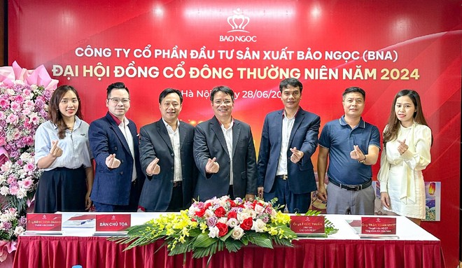 Đại hội đồng cổ đông Công ty cổ phần Đầu tư Sản xuất Bảo Ngọc năm 2024