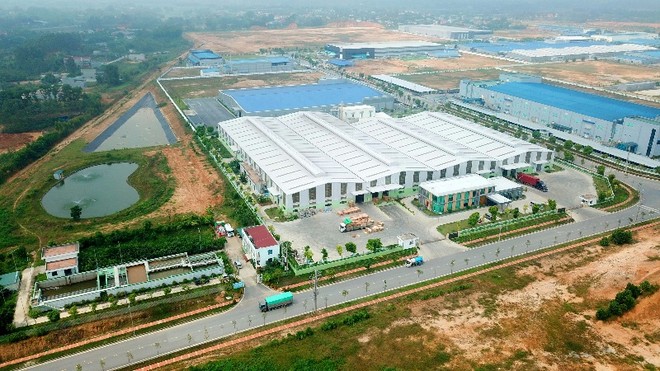 Các khu công nghiệp tại Bình Dương hấp dẫn nhà đầu tư ngoại. 