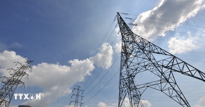 Nhà máy năng lượng hạt nhân ở Doel, phía Bắc thành phố Antwerp, Bỉ. (Ảnh: AFP/TTXVN)