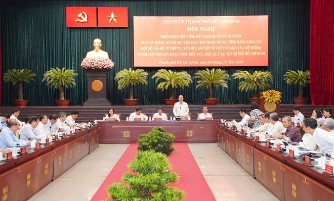 Sau sắp xếp, TP.HCM dự kiến có 13 cơ quan chuyên môn.