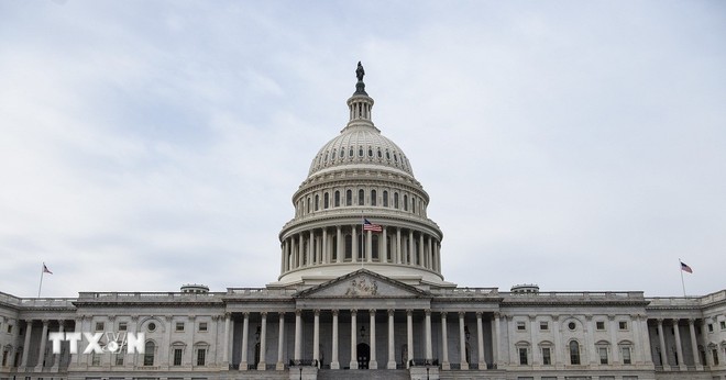 Tòa nhà Quốc hội Mỹ tại Washington, DC.( Ảnh: AFP/TTXVN)