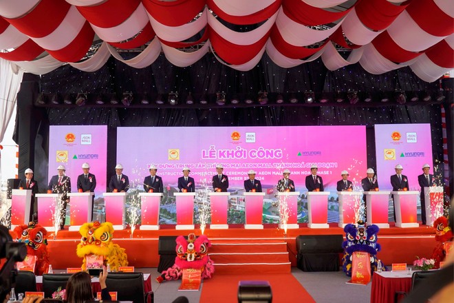  Ngày 9/12/2024, AEON MALL Thanh Hóa - Trung tâm thương mại thứ 8 của AEON MALL tại Việt Nam đã được khởi công