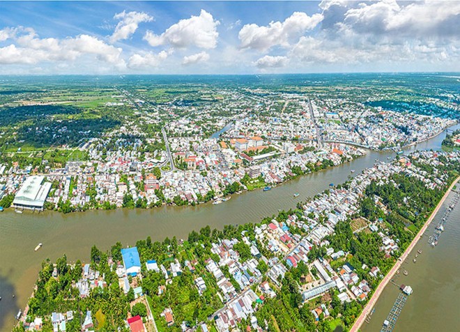 Dự án toạ lạc xã Tân Phú Đông và phường An Hoà, TP. Sa Đéc, tỉnh Đồng Tháp. Nguồn: baodongthap.vn