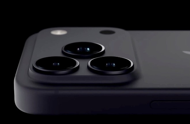 iPhone 17 Pro và iPhone 17 Pro Max sẽ có thiết kế cụm camera mới. Ảnh: Asher Dipprey