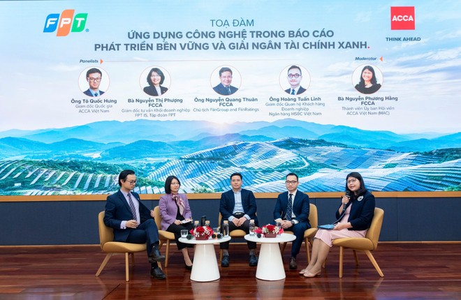 Ứng dụng công nghệ trong báo cáo ESG và quản lý nguồn vốn xanh