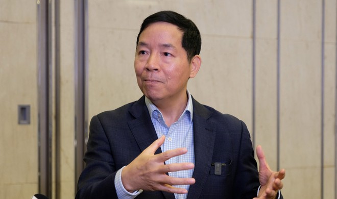 TS. Vũ Thành Tự Anh, Giảng viên cao cấp, Trường Chính sách công và Quản lý Fulbright. Ảnh: Trọng Tín