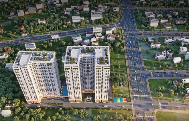 Stown Gateway có vị trí đắc địa ngay Quốc Lộ 13 đang mở rộng.