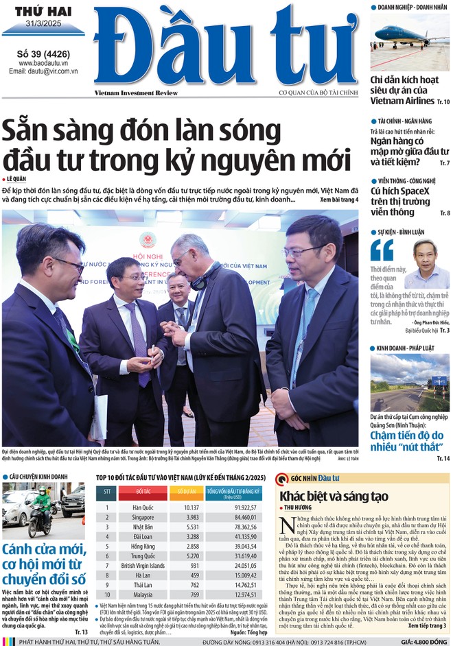 Báo Đầu tư số 39