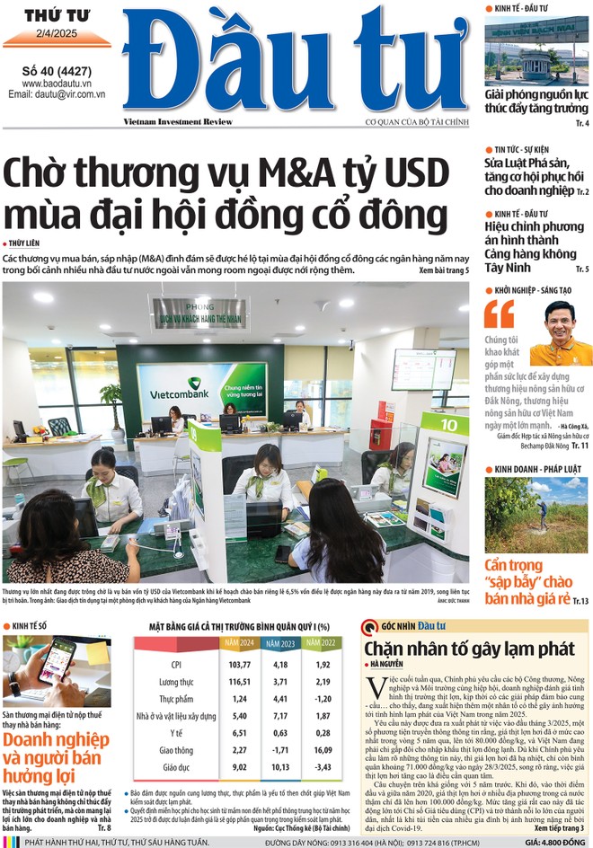 Báo Đầu tư số 40