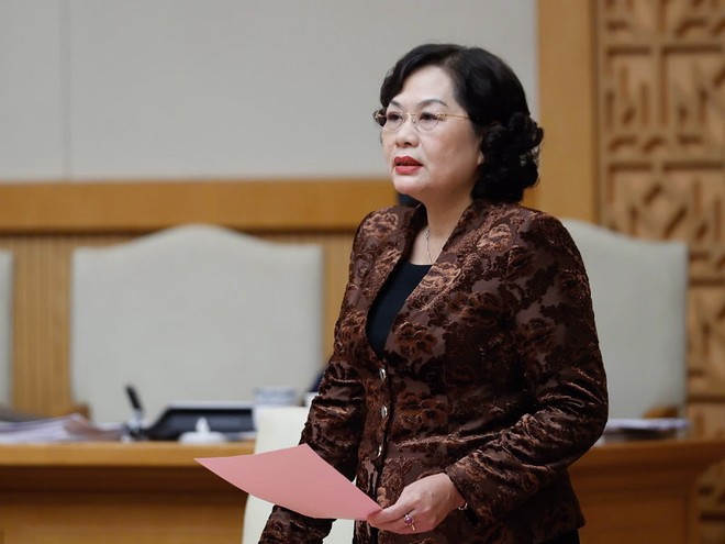 Thống đốc Ngân hàng Nhà nước Nguyễn Thị Hồng.