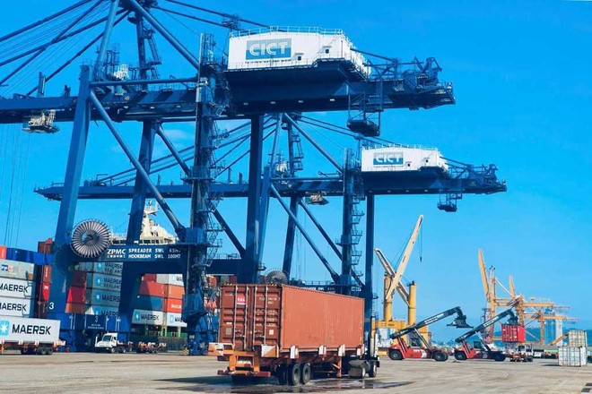 Cảng CICT Cái Lân. Ảnh: Quảng Ninh Portal