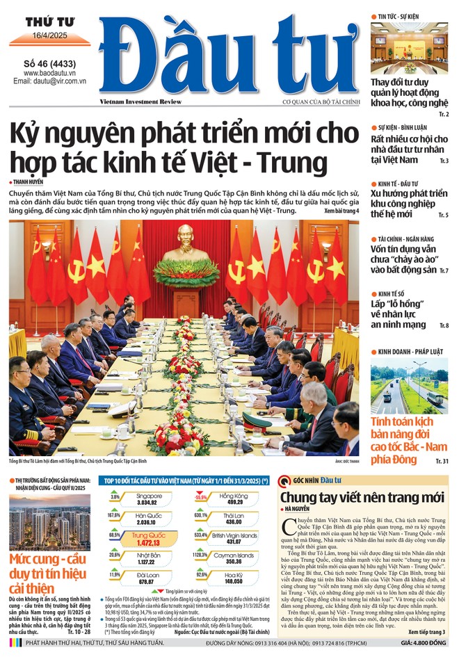 Báo Đầu tư số 46