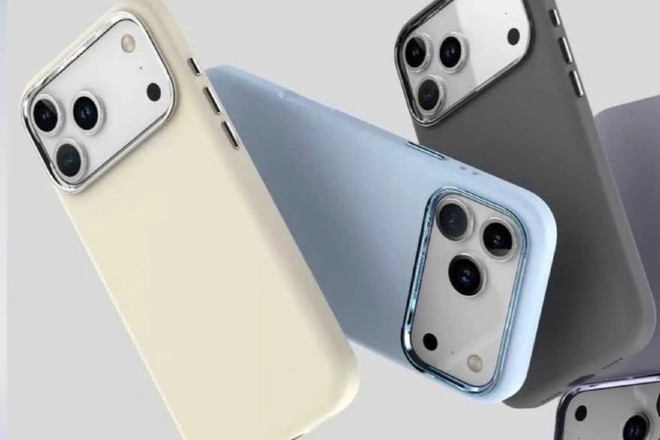 iPhone 17 Pro Max với thiết kế cụm camera hoàn toàn mới. Ảnh: Majin Bu 