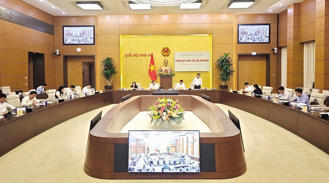 Phiên thẩm tra của Ủy ban Kinh tế và Tài chính của Quốc hội 