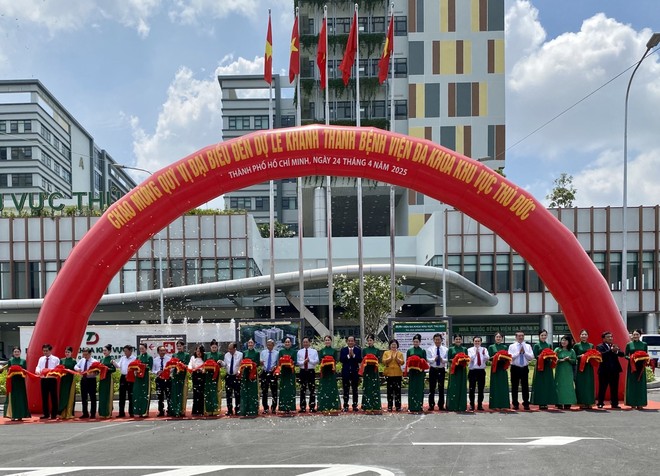 Bệnh viện đa khoa khu vực Thủ Đức được đầu tư xây mới với quy mô 1.000 giường bệnh.