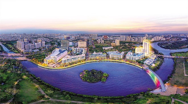 TP.HCM sở hữu nền tảng vững chắc để trở thành trung tâm tài chính xanh hàng đầu khu vực. Ảnh: Lê Toàn