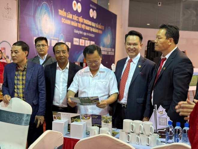 Triển lãm xúc tiến thương mại và đầu tư là một trong những hoạt động thường xuyên của Hội doanh nhân trẻ Việt Nam.