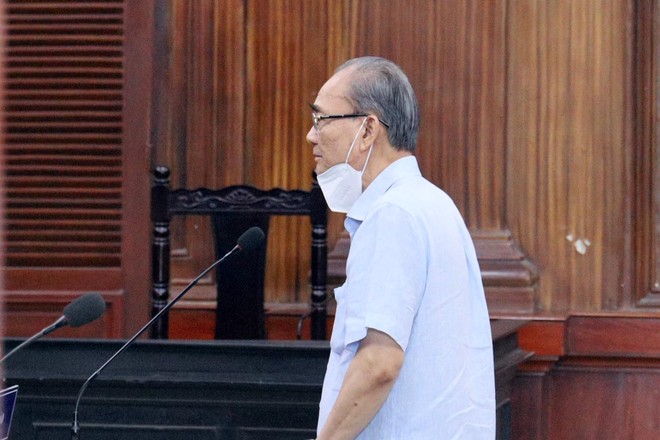 Bị cáo Trương Thanh Phong, cựu Phó tổng giám đốc Vinafood II tại toà.