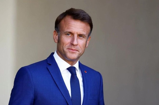 Tổng thống Pháp Emmanuel Macron. Ảnh: TH Nghệ An