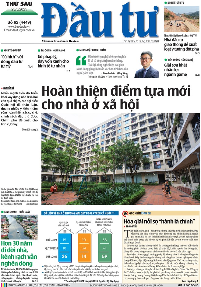 Báo Đầu tư số 62