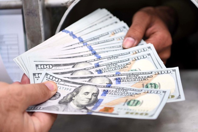 Đồng tiền đô la Mỹ. Ảnh: THX/TTXVN