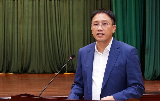 Ông Mai Sơn, Phó cục trưởng Cục Thuế, Bộ Tài chính. Ảnh: TTXVN 